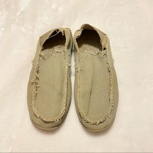 CROCS Santa Cruz Slip-on Tan Loafer